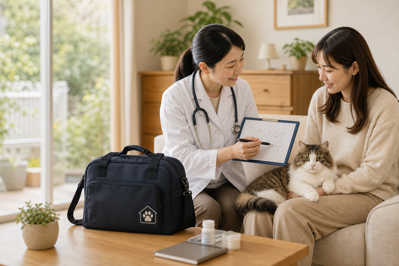 ひなた動物診療室のメインビジュアル