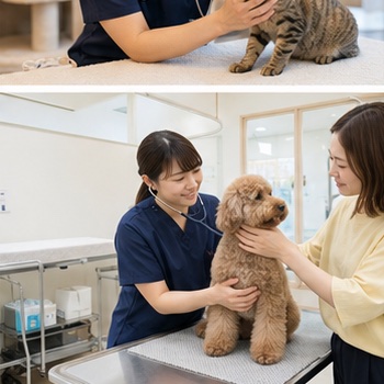 ひなた動物診療室の猫の診療